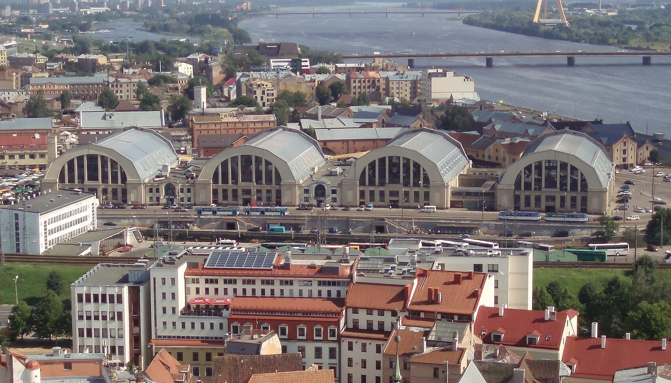 Riga Central Market hall
