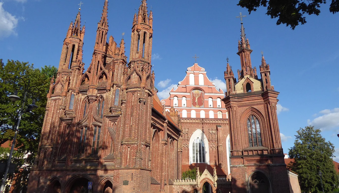 Saint Anne and Saint Francis churches in Vilnius